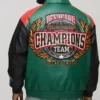 Oversized PU Bomber Jacket
