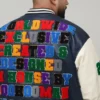 Oversized PU Bomber Jacket for sale