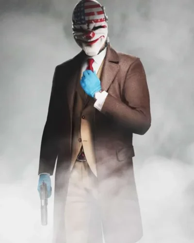 Payday 3 Dallas Nathan Steele Brown Coat
