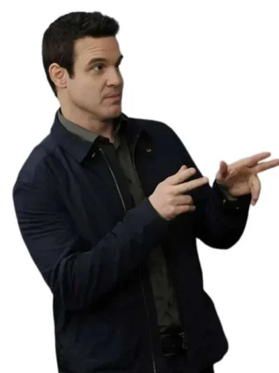 Pete Lattimer Warehouse 13 Black Cotton Jacket