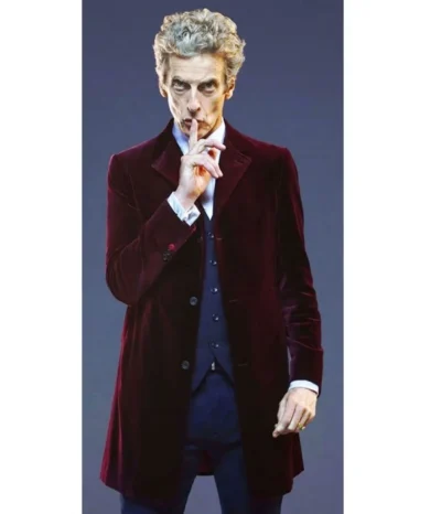Peter Capaldi Twelfth Doctor Red Coat
