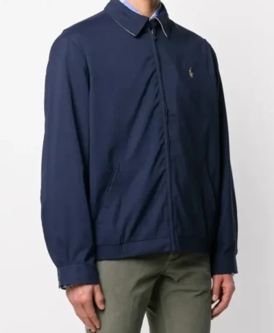 Polo Ralph Lauren Navy Harrington Bomber Jacket