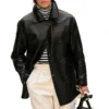 Polo Ralph Lauren SS27 Premium Black Leather Coat