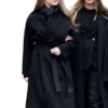 Princess Leonor 2026 Black Wool Coat