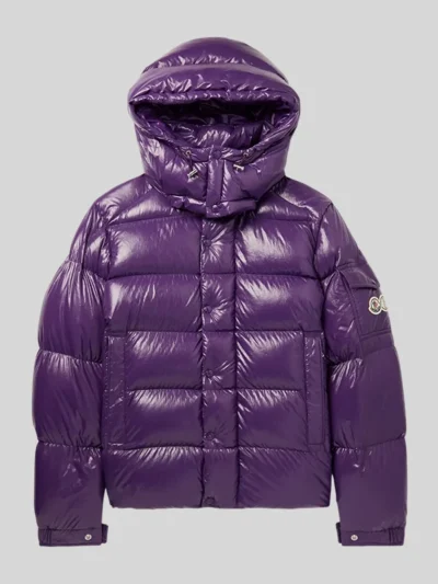 Purple Moncler Puffer Jacket