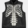RARE Vilanto Skeleton Leather Vest Jacket