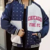 Rhinestone Varsity Jacket
