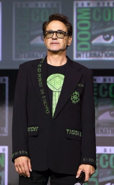 Robert Downey Jr Avengers Doomsday Black Blazer