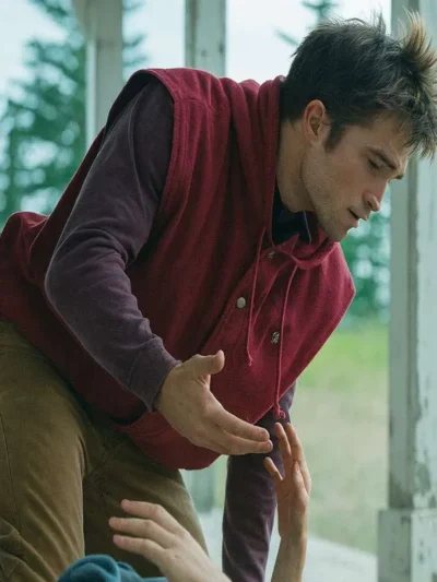 Robert Pattinson Die My Love Red Vest