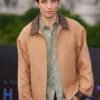 Robert Pattinson The Odyssey Brown Jacket
