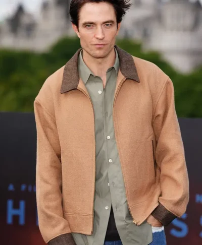 Robert Pattinson The Odyssey Brown Jacket