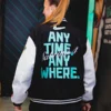 Sabrina Ionescu Nike Any Time Any Where Varsity Jacket