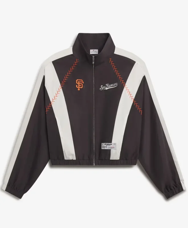 San Francisco Giants Black Track Jacket
