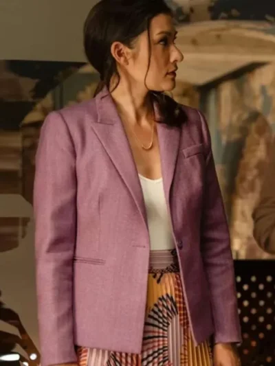 Sasha Lubbock Watson S01 Purple Blazer