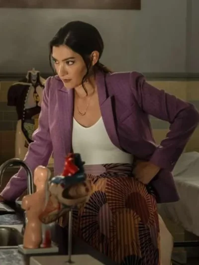 Sasha Lubbock Watson S01 Purple Blazer