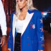Savannah James Philadelphia 76ers Blazer