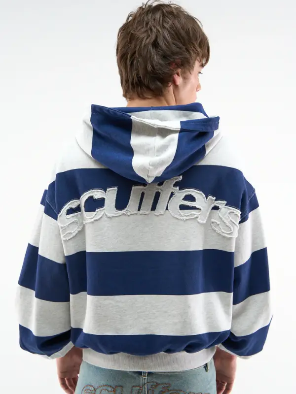 Scuffers Striped Hoodie for sale