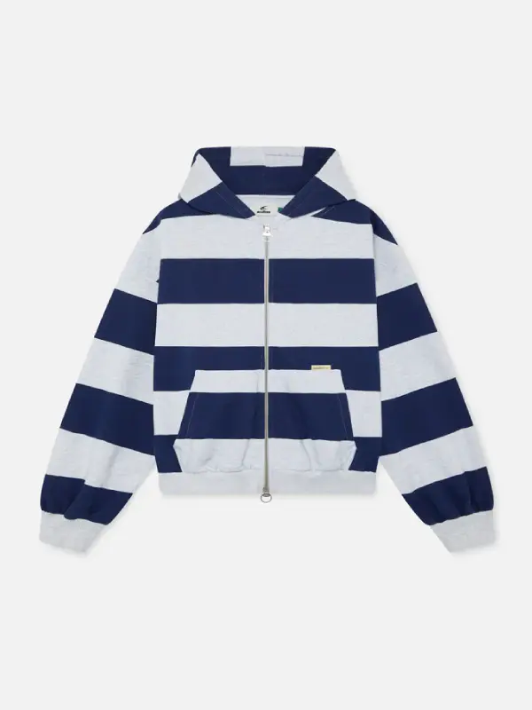 Scuffers Striped Navy Hoodie
