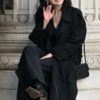 Selena Gomez Only Murders in the Building Black Trench Coat
