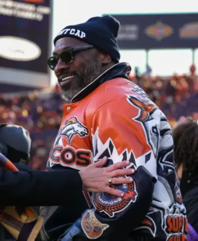 Shannon Sharpe Denver Broncos Legacy Leather Jacket