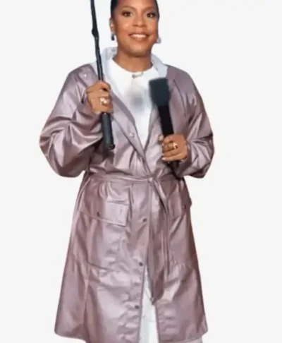 Sheinelle Jones The Today Show 2026 Purple Coat