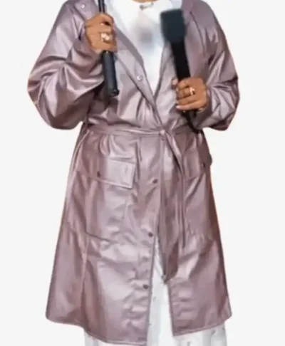 Sheinelle Jones The Today Show 2026 Purple Coat