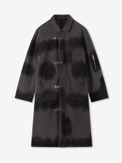 Shinzo Shige Canvas Clasp Trench Coat