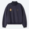 Shinzo Washed Lavender Jersey Turtleneck Sweater