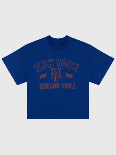 Siegelman Stable x NY Mets 2026 Boxy T-Shirt