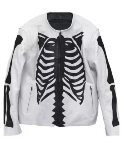 Skeleton Biker Jacket
