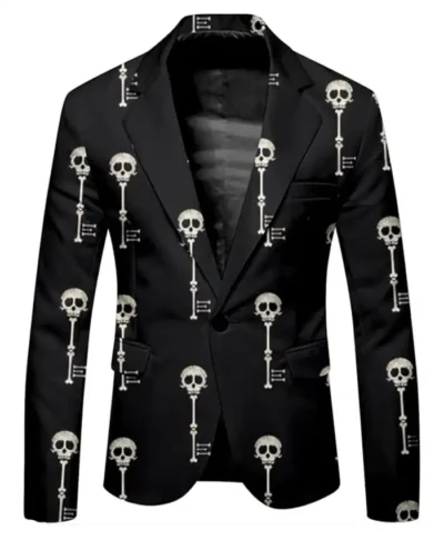 Skull Bone 3D Blazer