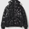 Spider Black Padded Jacket