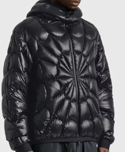Spider Black Padded Jacket