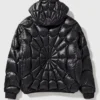 Spider Black Padded Jacket