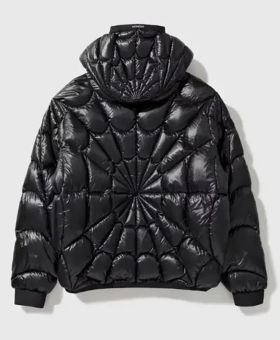 Spider Black Padded Jacket