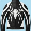 Spider Black White Moto Jacket
