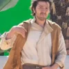 Star Wars Andor Diego Luna Brown Hooded Vest