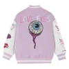 Stegaro Love Eyes Letterman Jacket