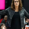 Stephanie White Indiana Fever Leather Jacket