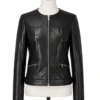 Stephanie White Indiana Fever Leather Jacket