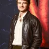Stranger Things Joe Keery Brown Jacket