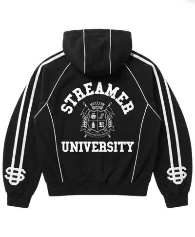 Streamer University Hooded Zip-Up Jacket