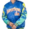 Super Bowl LIX The Big Easy Full-Snap Satin Jacket