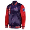 Super Bowl LVIII Satin Varsity Jacket