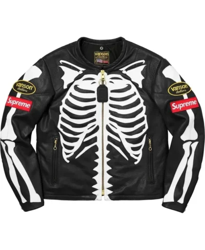 Supreme Vanson Leather Bones Jacket