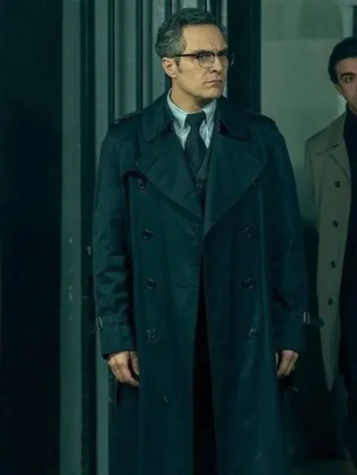 The Big Fake Claudio Santamaria Black Coat