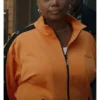 The Equalizer Season 3 Robyn McCall Orange Tracksuit
