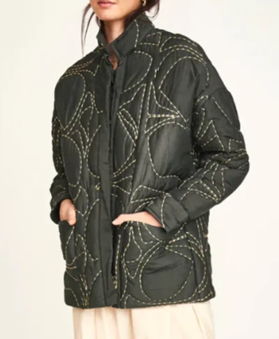 The Four Seasons S02 Anne Black Padded Jacket