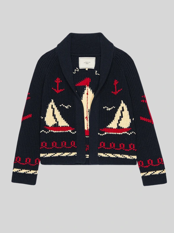 The Lasso Lodge Classic Knit Cardigan