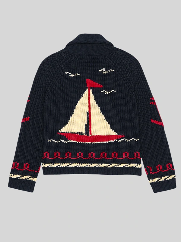 The Lasso Lodge Classic Knit Cardigan